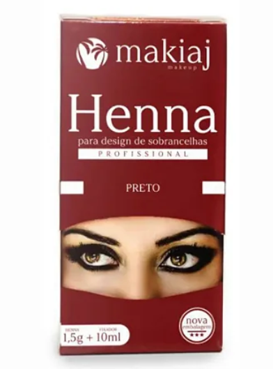 HENNA MAKIAJ PRETO