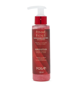 ILUMINADOR CORPORAL DESODORANTE FEMME FATALE IRRESISTIVEL PORAN