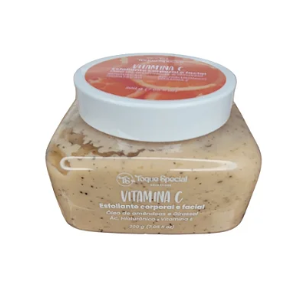 ESFOLIANTE CORPORAL E FACIAL VITAMINA C TOQUE ESPECIAL 200g
