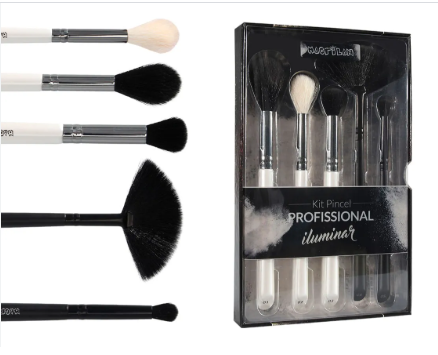 KIT DE PINCEIS ILUMINAR MACRILAN