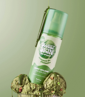 BODY SPLASH EM CALDA SWEET SKIN MOUSSE DE PISTACHE DAILUS 200ml