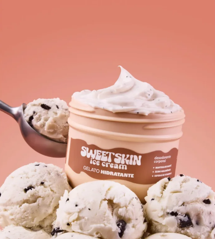 HIDRATANTE CORPORAL SWEET SKIN COOKIES E CREAM DAILUS 200ml