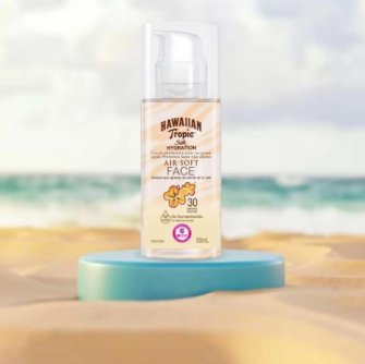 PROTETOR SOLAR HAWAIIAN TROPIC 30FPS ROSTO 50ml
