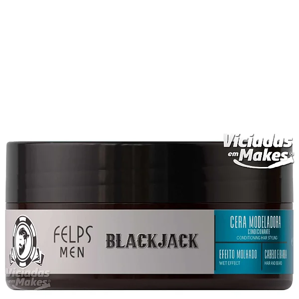 Cera Modeladora Black Jack Felps Men 120g