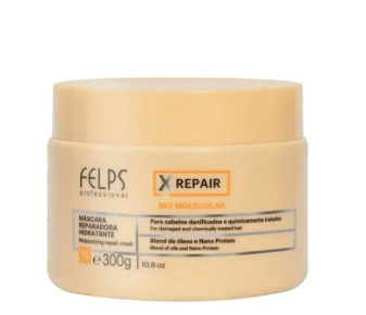 MASCARA REPARADORA HIDRATANTE XREPAIR BIO MOLECULAR FELPS 300g