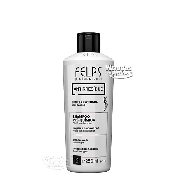 Shampoo Anti Residuo Pre-quimica Felps 250ml
