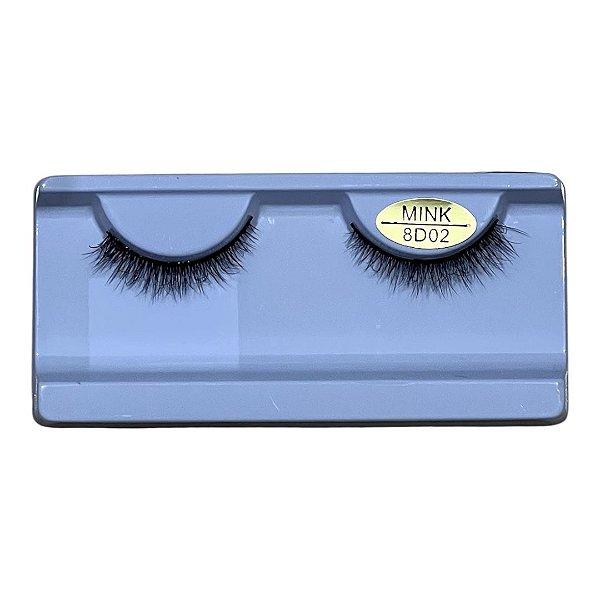 CILIOS POSTIÇOS MINK 8D02 FIX MAIS
