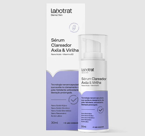 SÉRUM CLAREADOR AXILAS E VIRILHAS LABOTRAT 30ml