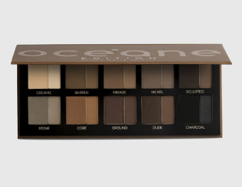 PALETA DE SOMBRAS 20 CORES BROWN MATTE OCEANE