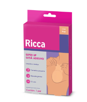 SUTIÃ ADESIVO ROCCA 1 PAR COR BEJE