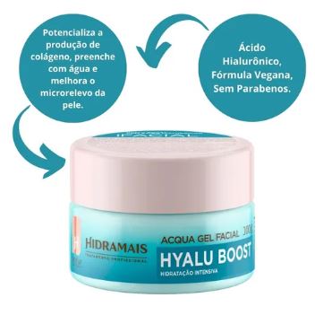 HIDRATANTE FACIAL HYALU BOOST HIDRAMAIS 100g
