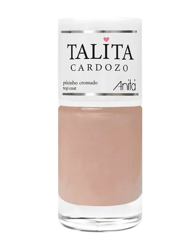 ESMALTE POZINHO CROMADO TOP COAT TALITA CARDOZO ANITA