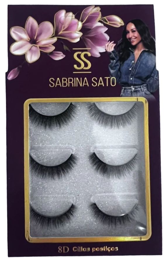 CILIOS POSTIÇOS 8D 07 SABRINA SATO