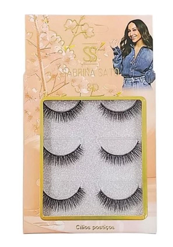 CILIOS POSTIÇOS 8D 14 SABRINA SATO