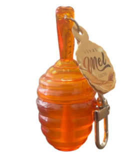 LIP GLOSS POTE DE MEL VIVAI CHAVEIRO