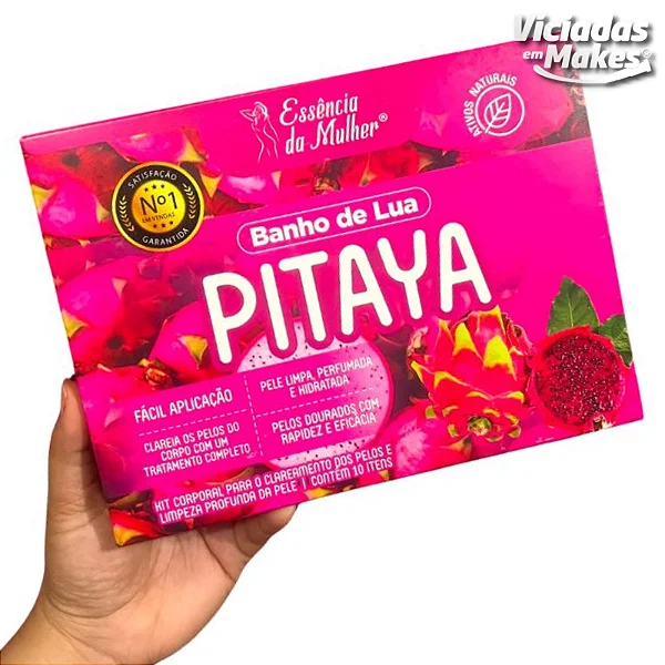 Kit Banho de Lua Pitaya Essência da Mulher
