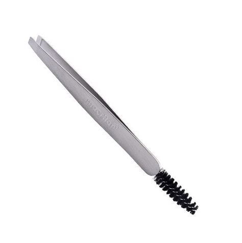 PINÇA PROFISSIONAL DIAGONAL COM ESCOVA PI-14