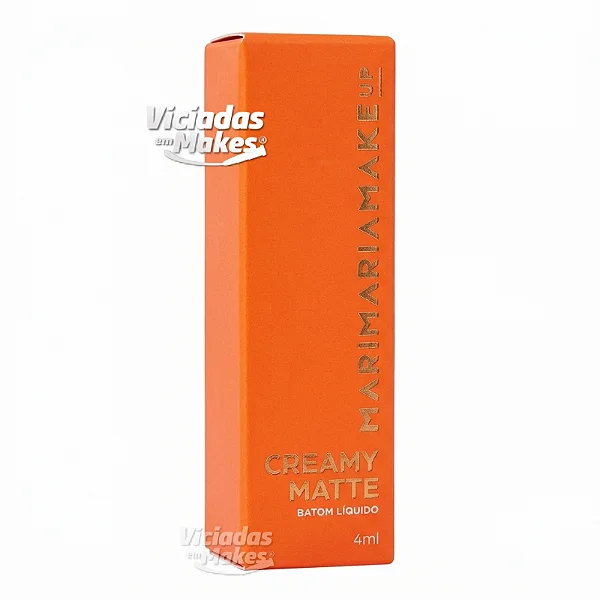 Batom Liquido Creamy Matte Mari Maria