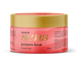 ESFOLIANTE MORANGO+ RUBI SENS LABOTRAT 300g