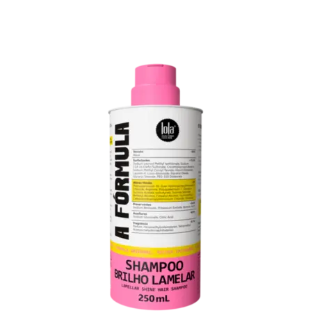 SHAMPOO BRILHO LAMELAR A FORMULA LOLA 250ml