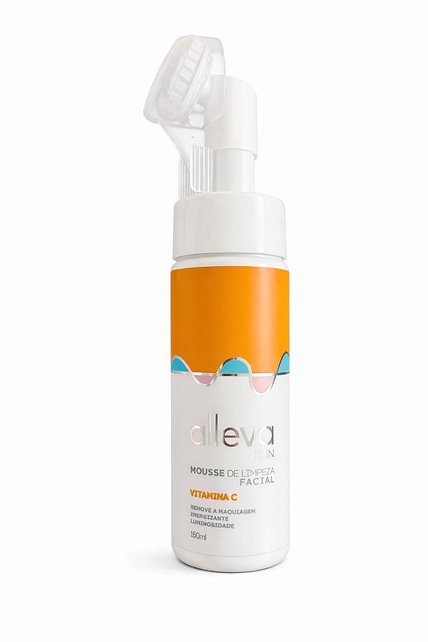 MOUSSE DE LIMPEZA FACIAL VITAMINA C ALLEVA 150ml