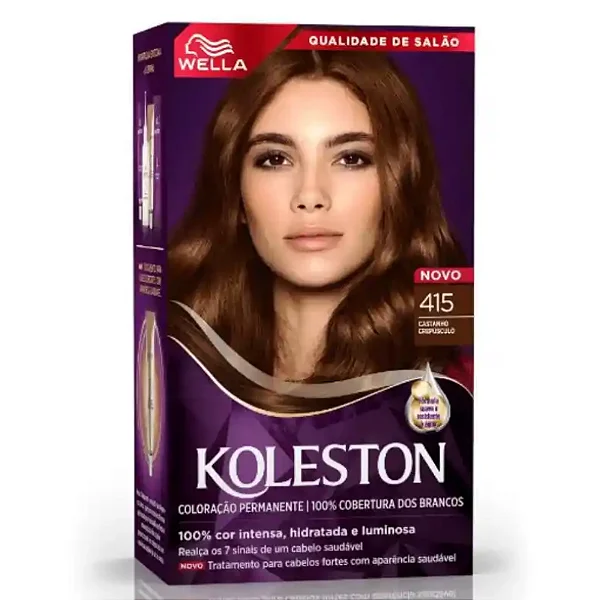 Coloração 415 Castanho Crep Koleston