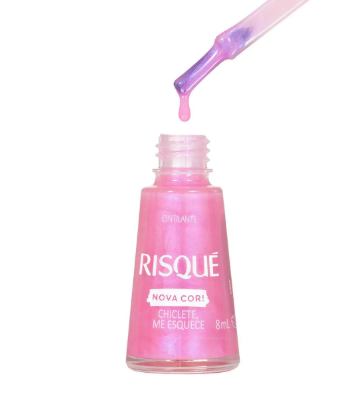 ESMALTE RISQUE CHICLETE ME ESQUECE NOVA COR