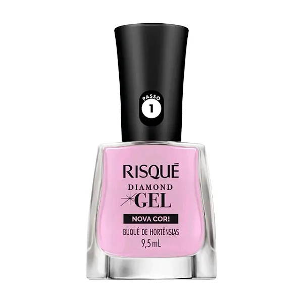 ESMALTE RISQUE EFEITO GEL BUQUE DE HORTENCIAS
