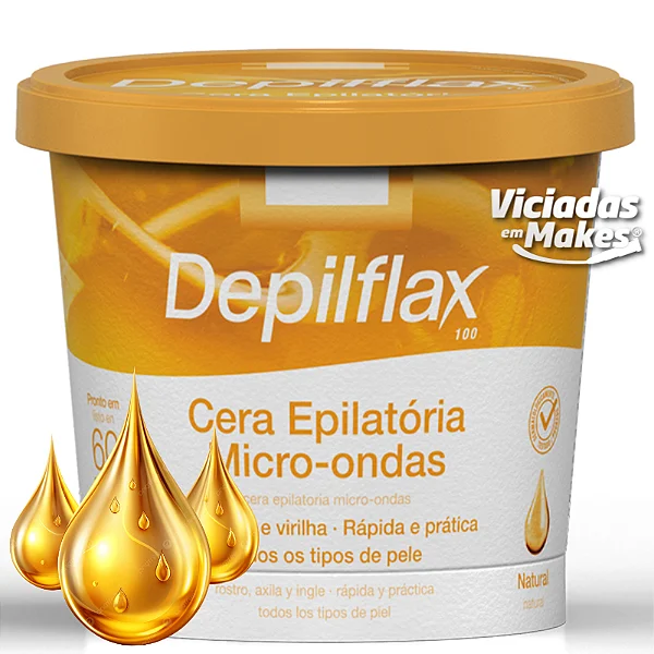 Cera Natural Epilatoria Microondas Depilflax 100g