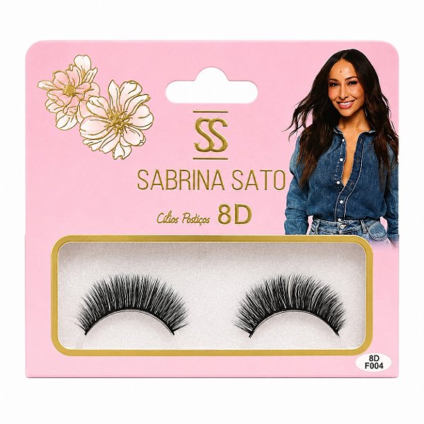 CÍLIOS POSTIÇOS SABRINA SATO 8D F004