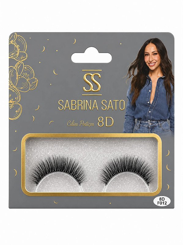 CÍLIOS POSTIÇOS SABRINA SATO 8D F0012