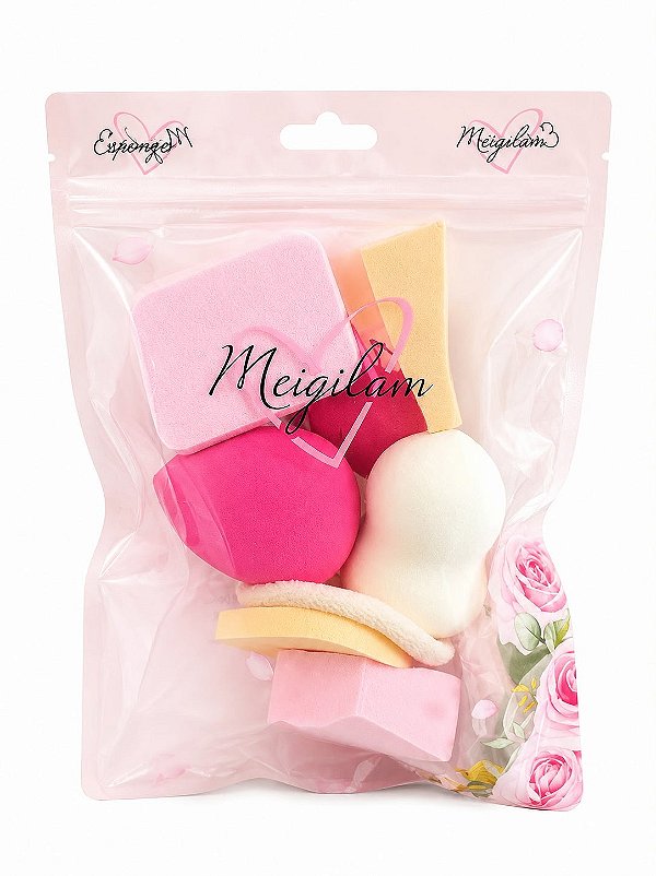 KIT ESPONJINHAS VARIADAS MEIGILAM