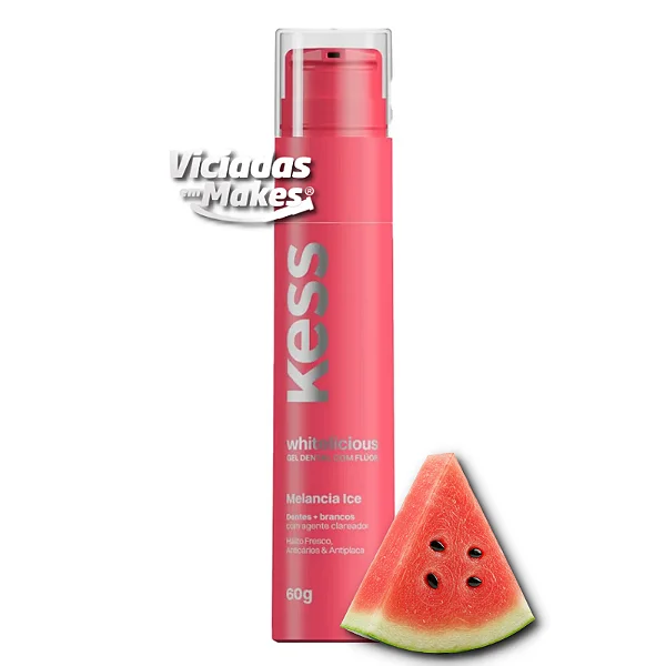 Gel Dental Com Fluor Kess Melancia 60g