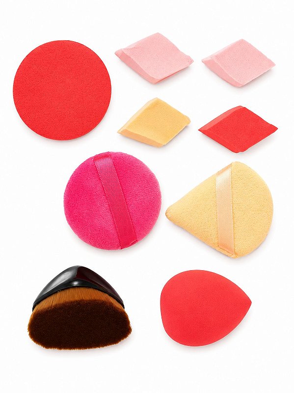 KIT ESPONJAS + PINCEL DE BASE