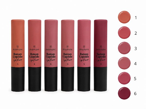 BATOM LIQUIDO LIP POWER MIAMAKE