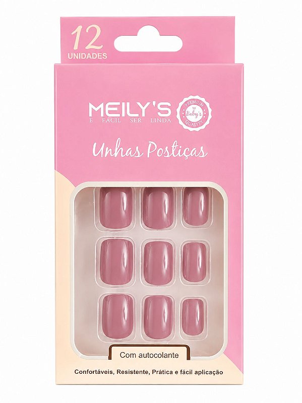 UNHAS POSTIÇAS MEILYS 12un