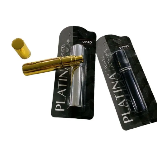 PORTA PERFUME PLATINA 10ml