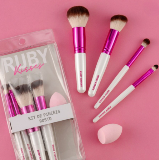 KIT DE PINCEIS RUBY KISSES