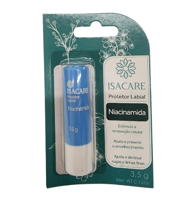 PROTETOR LABIAL NIACINAMIDA ISACARE