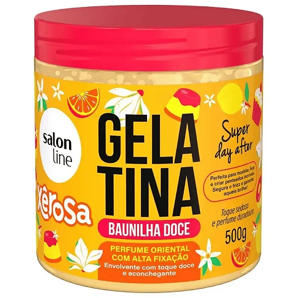 GELATINA SALON LINE BAUNILHA DOCE 550g