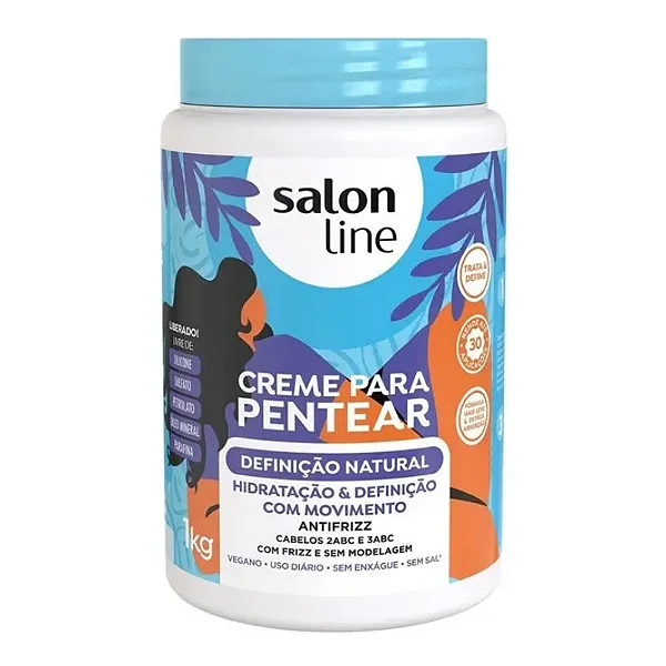 Creme de Pentear Salon Line 1kg Definição Natural