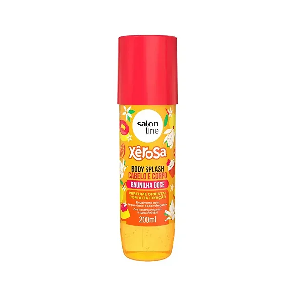 BODY SPLASH CABELO E CORPO SALON LINE BAUNILHA DOCE 200ml