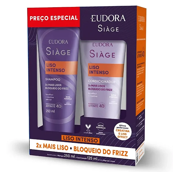 KIT ESPECIAL EUDORA SIAGE LISO INTENSO