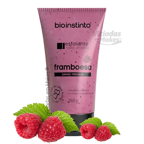 Esfoliante Framboesa Bio Instinto 150g
