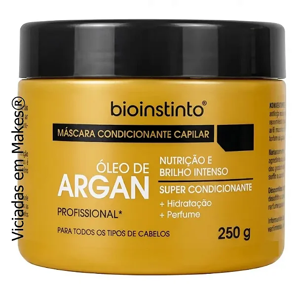 Máscara Bio Instinto Óleo Argan 250g