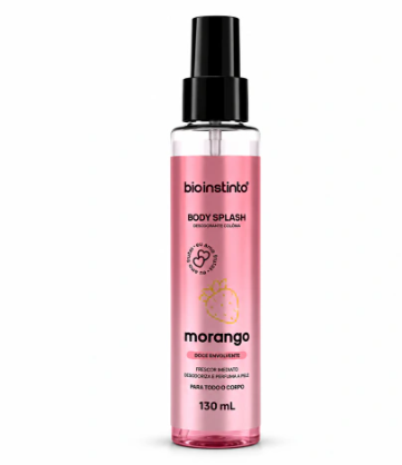 BODY SPLASH MORANGO BIOINSTINTO 130ml
