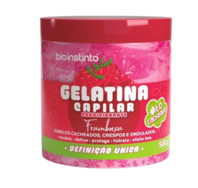 GELATINA CAPILAR FRAMBOESA 500g