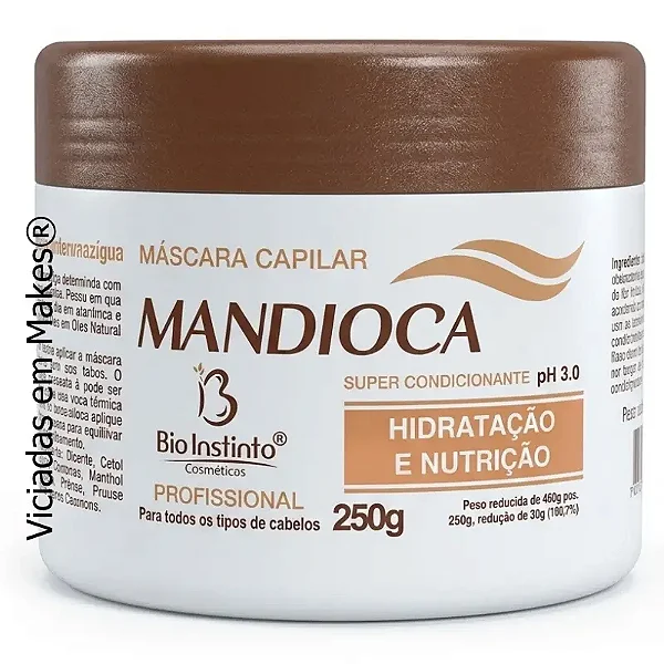 Máscara Bio Instinto Mandioca 250g