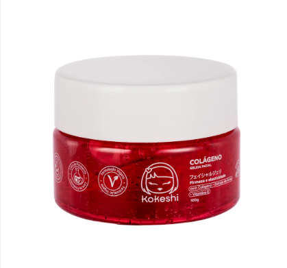 GELEIA FACIAL COLÁGENO KOKESHI 100g