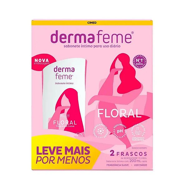 Kit Sabonete Dermafeme 2un